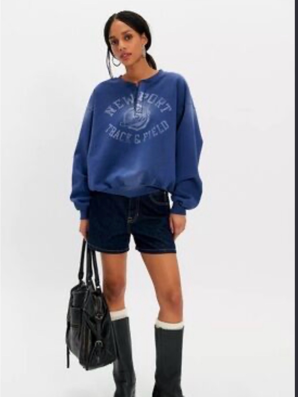 NWT Daydreamer X Free People Newport Track & Field oversized